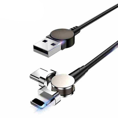 Magnetic USB Charging Cable 180° Rotate